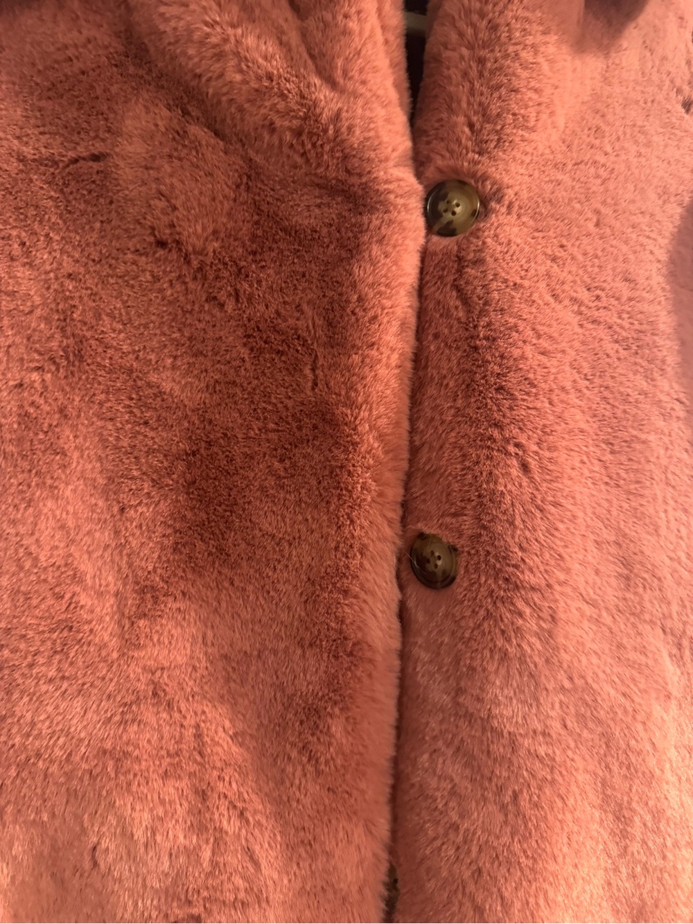 J.Crew Rose Pink Faux Fur Jacket XXS | Maximalist Feminine Statement Coat - Picture 3 of 7
